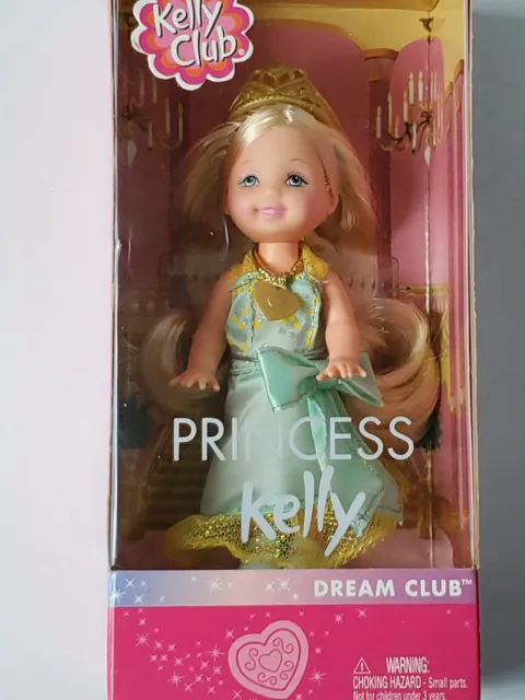 2002 Barbie Kelly Club Dolls: Princess Kelly: Dream Club Series NIOB NRFB