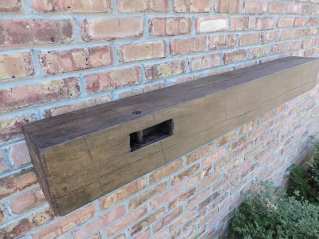 Barn Wood, Fireplace Mantel,Beam, Rustic, Salvage, Reclaimed, floating 8x8x60''