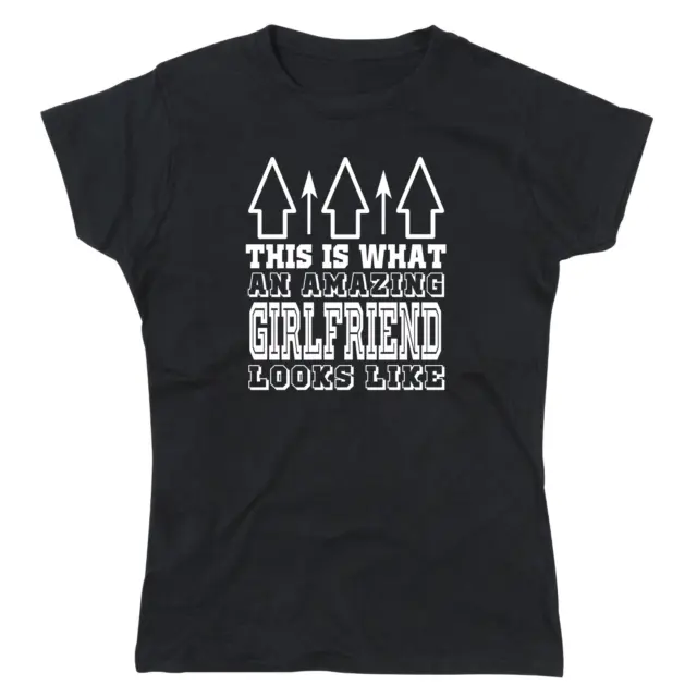Amazing Girlfriend - Ladies T-Shirt (Birthday Christmas Anniversary Gift)
