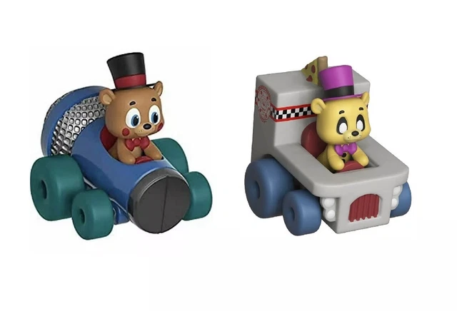 FUNKO RACERS - Five Nights at Freddy's FNAF (set of 2) Fredbear and ...