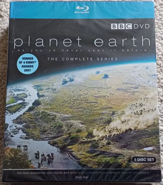 Planet Earth The Complete Series Blu-Ray Boxset New & Sealed David Attenborough