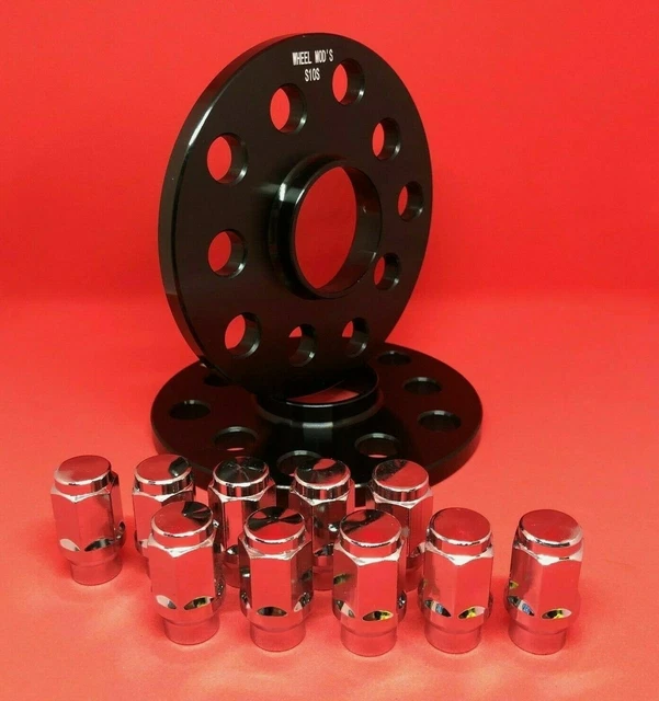 10MM WHEEL SPACERS + Nuts LIP CENTRIC fits SUBARU BRZ MADE IN AUS 111.