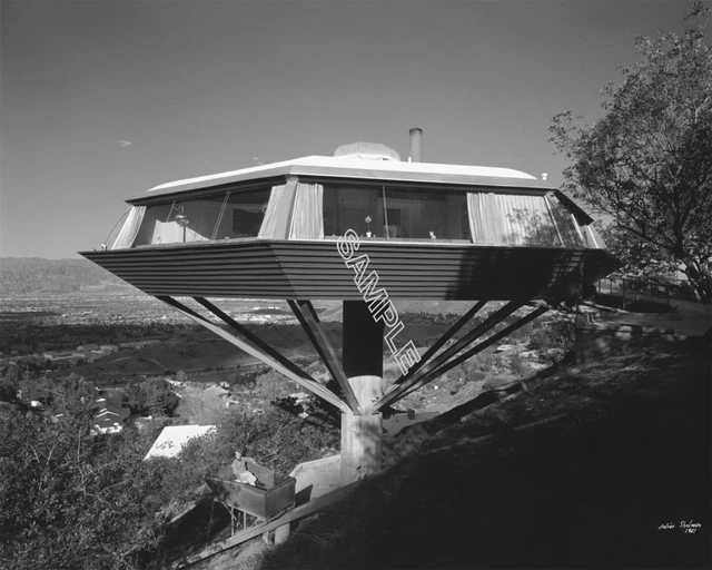 Julius Shulman-Malin Chemosphere House, Hollywood, Lautner 1961-Photo