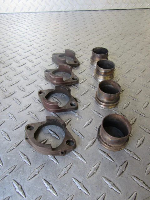 2000 2001 00 01 Honda Cbr900Rr Cbr 900 Cbr 929 Exhaust Header Mount Flanges