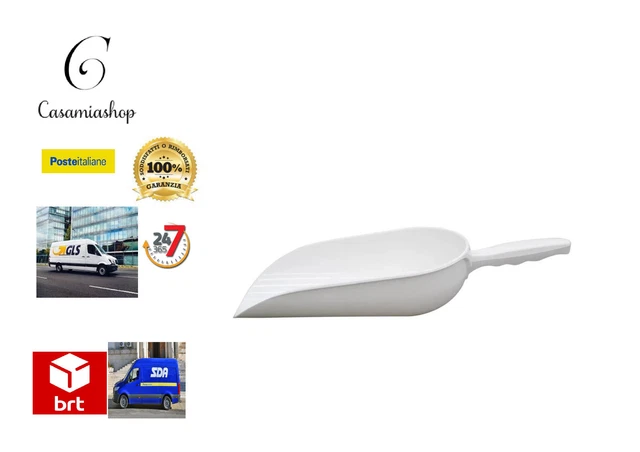 Set 3 Pale In Plastica Alimentare Da 24 Cm - Per Farina, Cereali, Legumi E Uso Agricolo - Foto 6