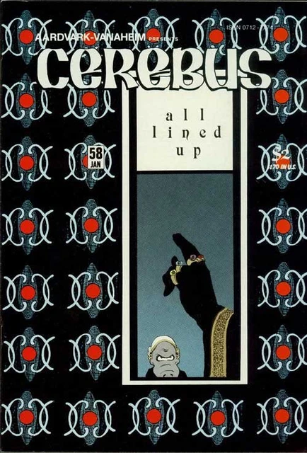 Cerebus the Aardvark #58 Aardvark-Vanaheim VF Dave Sim 1984