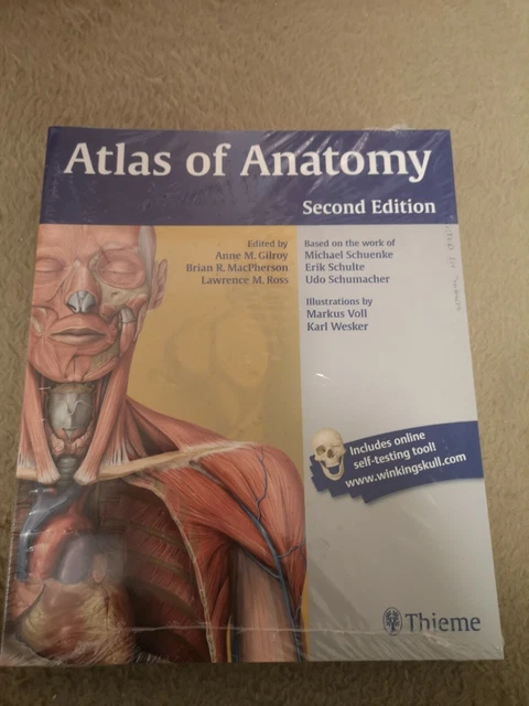 ATLAS OF ANATOMY Schuenke Schulte der Anatomie Lehrbuch Thieme ...
