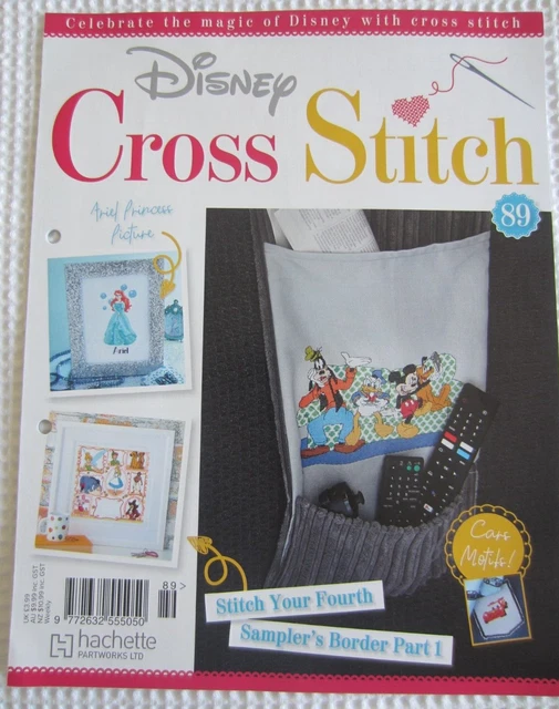 HACHETTE DISNEY CROSS Stitch Partworks magazine only Collection Issue