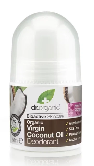 Drorganic Bioactifs Biologique Naturel Déodorant Roll On Organique 