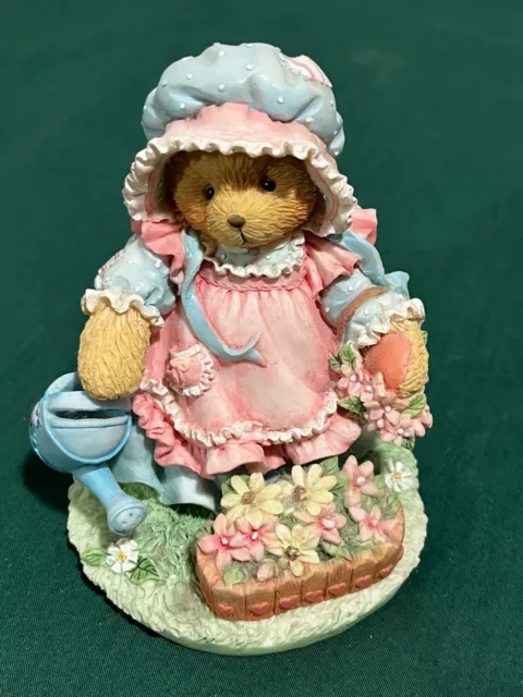 Cherished Teddies Enesco 1993 Figurine Mary Mary Quite Contrary, Mint condition