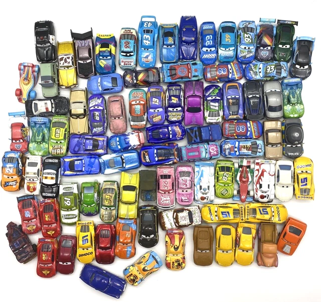 DISNEY PIXAR CARS Bulk Lot X85 DieCast Cars Mattel Huge Bundle 262.47