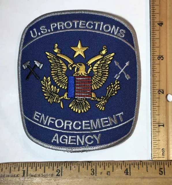 US Protections Enforcement Agency Patch United States Police Officer Department