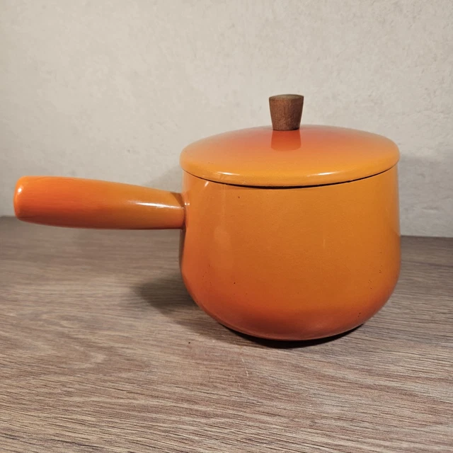 Poêlon à fondue en fonte 22 cm rouge