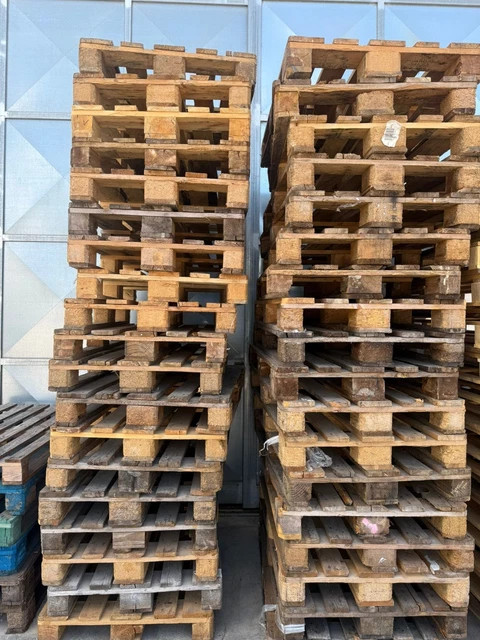 Pallet In Plastica 80x60 Cm - Mezzo Bancale Nero, Portata 250 Kg Dinamica, Made In Italy - Foto 7