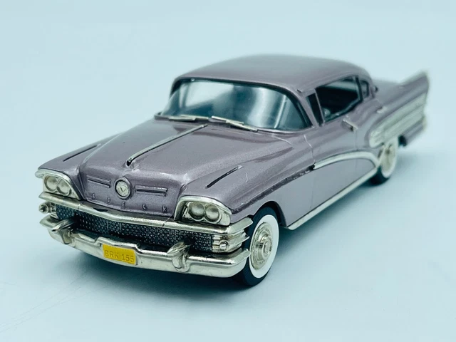 GFCC Toys Modelo Modelo A Escala 1:43 Buick Roadmaster 1956 - Die-cast, 4 Puertas, Coleccionable Juguete Coche Clásico