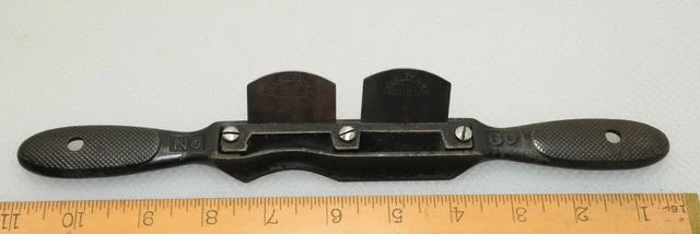 Vintage Stanley No. 60 Double Iron Spoke Shave (INV N073)