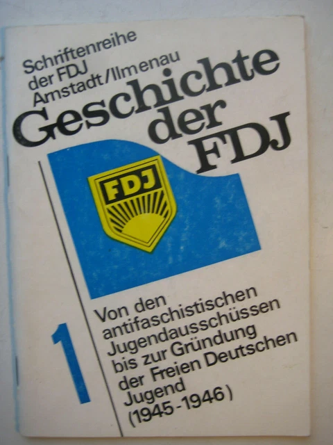 Fanion FDJ - 6e Concours Professionnel De La Jeunesse Allemande (RDA) - Meilleur Apprenti - Vintage DDR