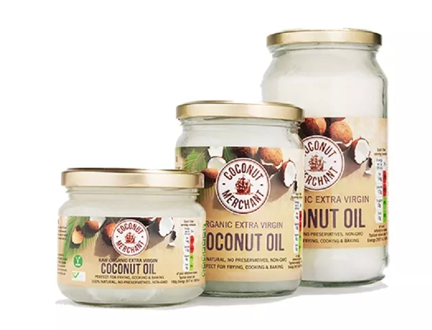 Coconut Merchant Organic Raw Extra Virgin Coconut Oil 300ml / 500ml / 1 Litre