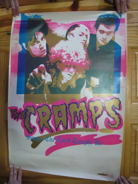 The Cramps Poster Songs The Lord Taught Us Promotional