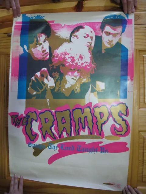 The Cramps Poster Songs The Lord Taught Us Promotional The Cramps Poster Songs The Lord Taught Us Promotional