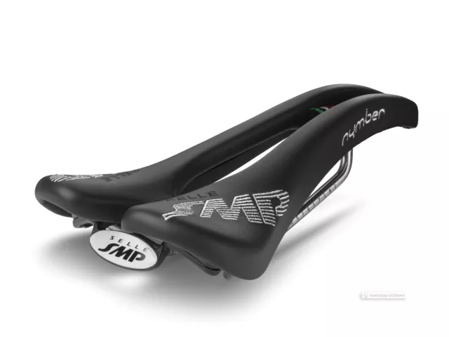 NEW Selle SMP NYMBER Saddle : BLACK - MADE IN iTALY!