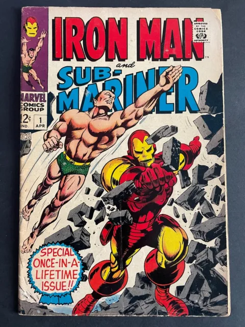 Iron Man and Sub-Mariner #1 - 1968 Marvel Comic