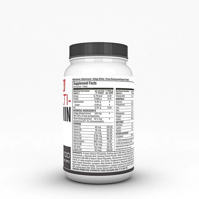 LABRADA MULTI-VITAMIN - 100 Tabs £36.38 - PicClick UK