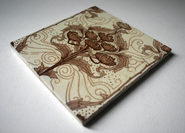 Classic Mintons Transfer Printed Tile c.1898 3