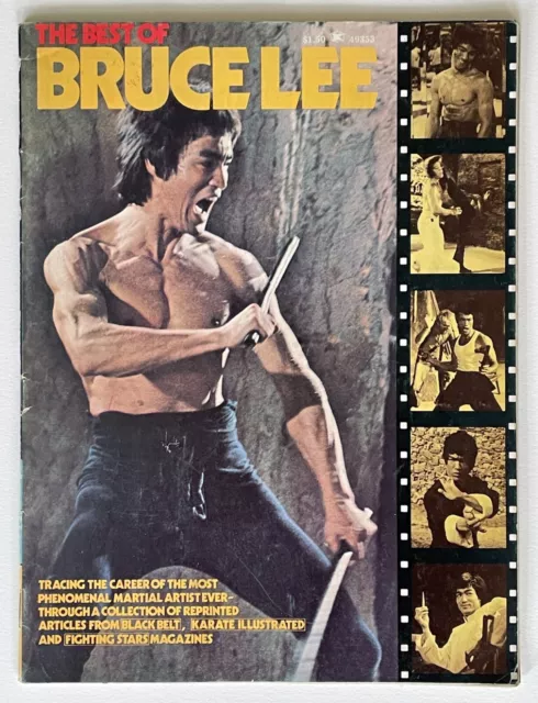 Bruce Lee (The Best of) (1974) Magazine Jeet Kune Do Martial Arts 98 pages