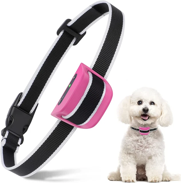 Cuello de corteza de perro pequeño HZK recargable, cuello anti ladrido humano y ladrido seguro para
