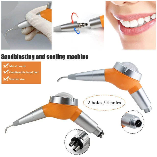 DENTAL HYGIENE AIR Polisher Flow Polishing Handpiece Teeth Prophy Jet 2