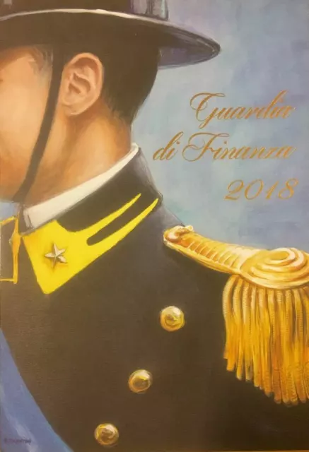 Calendario Storico della Guardia di Finanza GdF anno 2018