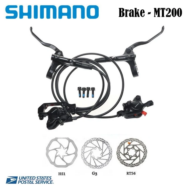 SHIMANO BL BR MT200 Hydraulic Disc Brake Set MTB Bicycle Brake Front