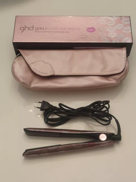 Fer à lisser Styler GHD Gold by Lulu Guiness Edition limitée - Excellent état