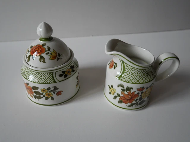 Villeroy und Boch – Zuckerdose und Milchkännchen - Summerday