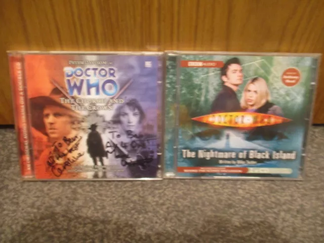 Doctor Who The Church And The Crown Signed Mark Wright & Caroline Morris
