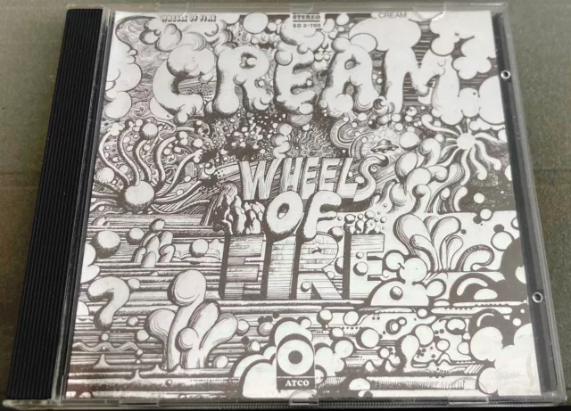 DCC - Cream - WHEELS OF FIRE - rare 24k Gold 2CD Box Set - GZS(2)-1020 - Japan 3