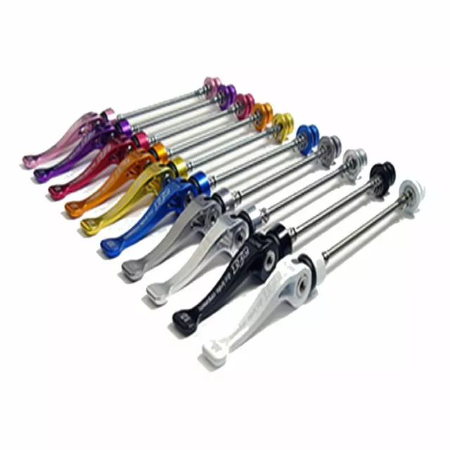 A2Z CrMo Quick Release Bicycle Skewer Set x 6 Colours