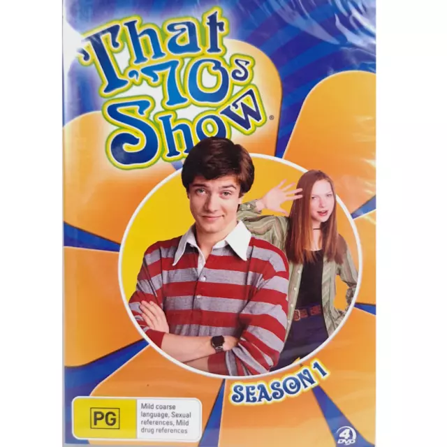That 70s Show: Season 1 (DVD Region 4) Comedy Series 4 Discs - New & Sealed