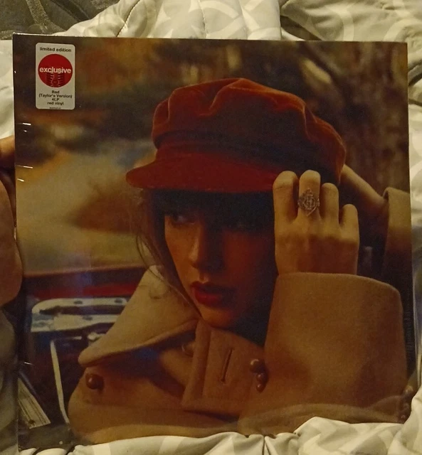 TAYLOR SWIFT RED (Taylor's Version) Album New 4LP Exclusive Target Red