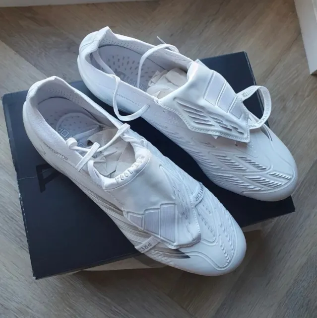 UK8.5 WHITE Adidas PREDATOR Elite FT FG Boots New with Box 2024