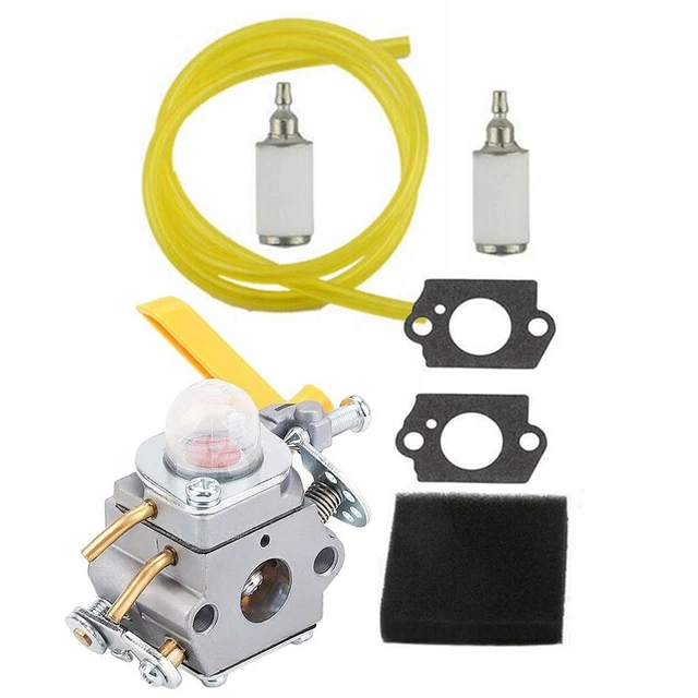 Kit Carburateur Pour Tondeuse RY - Compatible RBC30SESA, RHT2660DA Et Autres - 11 Pièces Incluses