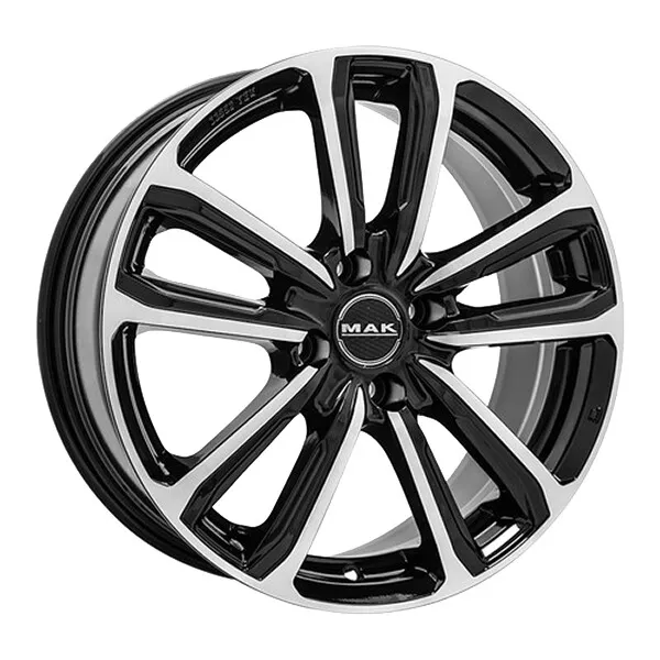 Jantes Roues Mak Magma Pour Suzuki Alto 6X15 4X100 Black Mirror How