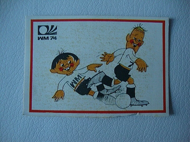 Figurine Panini Calciatori - Munchen 74 N°61 - Tip Tap Mascotte - Italie - 1974