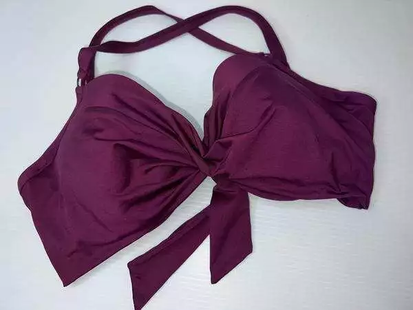 Brand New Seafolly Ladies Boysenberry Dd Cup Bikini Top Size 10