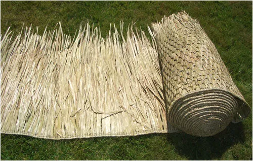 52"X 8' Tiki Palapa Resort Grade Palm Grass Thatch 52"X 8' Tiki Palapa Resort Grade Palm Grass Thatch