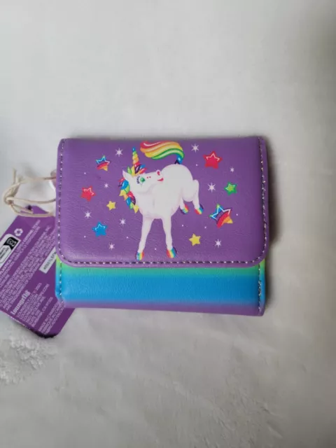 Loungefly Lisa Frank Tiger Forrest Cosplay Flap Wallet NEW