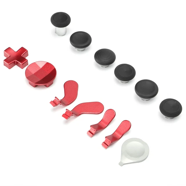 (red)Controller Button Replacement Enjoy The Game Game Controller Button Set