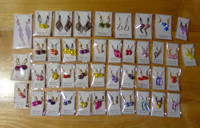 Lot Bijoux Revendeur 50 paires de Boucles d'Oreilles Made in France