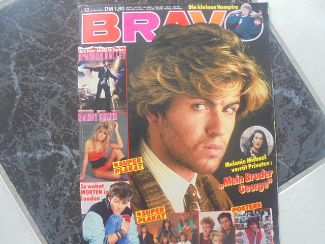 BRAVO 12/1987 TB:George Michael/Duran Duran/SS:Don Johnson/Madonna!
